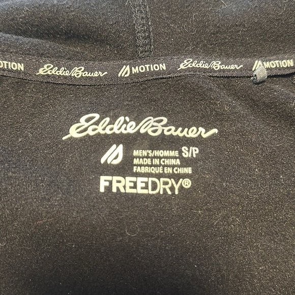 EUC: Eddie Bauer Freedry zip up light weight sweatshirt hoodie men’s small - Picture 5 of 5
